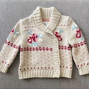 Baby Gap Shawl Collar Sweater